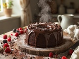 Gâteau au chocolat moelleux : Une joie gourmande
