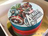 Gâteau Avengers au chocolat