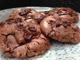 Outrageous cookies chocolate ou cookies tout chocolat