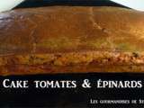 Cake tomates & épinards