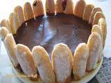 Gâteau Malakoff au chocolat