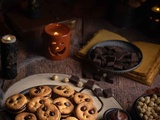 Biscuits Halloween chocolat et noisette