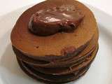 Pancakes au chocolat