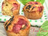 Muffins Fraise Basilic