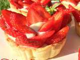 Tartelette aux fraises | Un avant goût de l'été