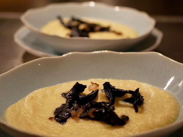 Recettes de Trompettes de la mort et Purée