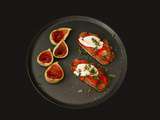 🥖 Tartines de tomate, mozzarella et figues fraîches