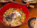 Butajiru ou soupe Japonaise et son Œuf Basse température