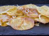 Chips de pommes de terre au fromage sans huile