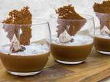 Crème Végan onctueuse au chocolat et noix de coco, sans oeuf ni lactose