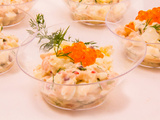 Verrine saumon fumé à l’aneth