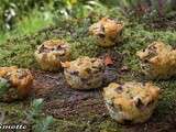 Minicakes aux champignons persillés