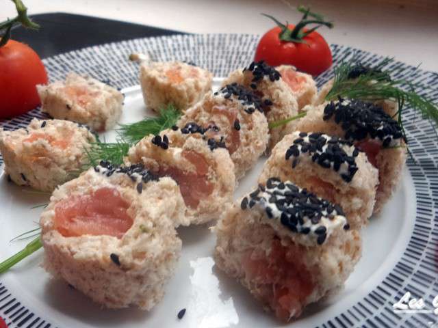 Cuillère apéritive façon Sushi - Plaisirs Gourmands d'Isa