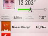 Depuis hier j'ai atteint le #niveauorange sur #Nikeplusrunning ! #Orange #nikeplus #sport #course #courseàpied #contente #bienêtre #run @a Chatillon
