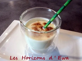 Capuccino de pommes de terre au chèvre frais
