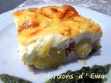 Clafoutis aux pommes de terre grenaille