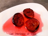 Figues au sirop d'hibiscus