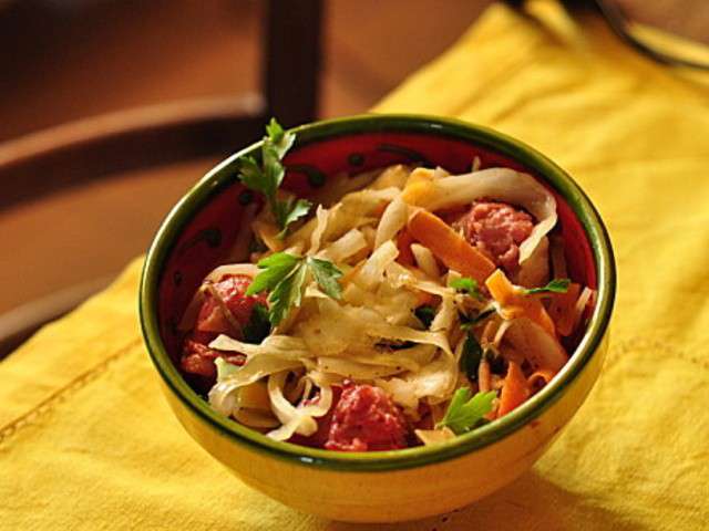 Les Meilleures Recettes de Chou blanc et Sauté