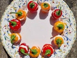 Min poivrons snacky farcis