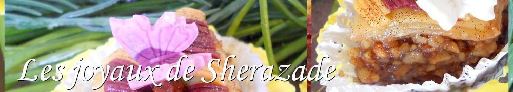 Recettes de Les joyaux de Sherazade