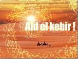 Bonne et joyeuse fête de l'aïd el Kabîr