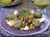 Boules de viande hachée aux oeufs , recette algérienne