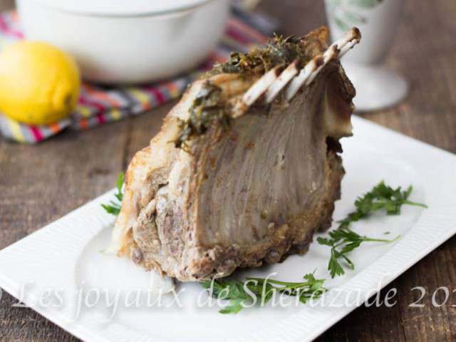 Recette Carré d'agneau facile - Les recettes de Carré d'agneau les plus