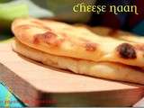 Cheese naan, pain indien au fromage facile