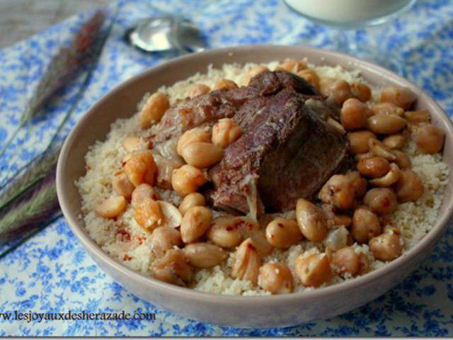 Couscous algerien / el mardoud, Recette