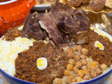 Couscous de Mostaganem: couscous belmaamar w l’ham كسكس بالمعمر واللحم