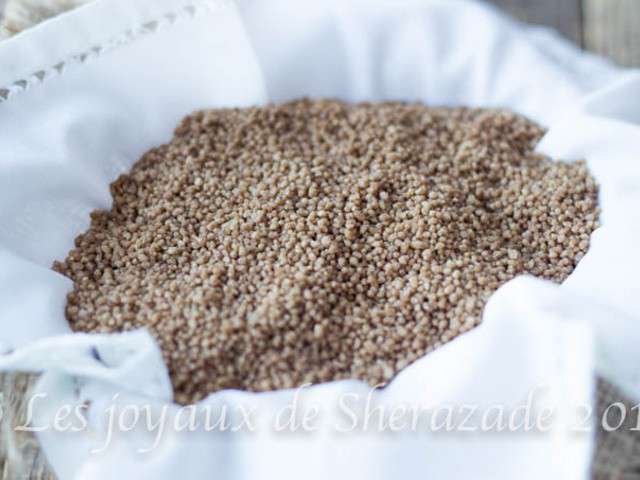 Couscous algerien / el mardoud, Recette