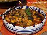 Cuisine algérienne: bouzelouf loubia
