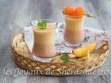 Smoothie melon pêches