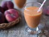 Smoothie pêche – gingembre
