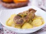 Tajine d’agneau aux pommes de terre de Tlemcen – (Batata m’hammra / Batata sefra)