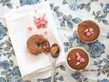 Muffins aux éclats de pralines roses