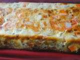Cake surimi / macedoine de legumes