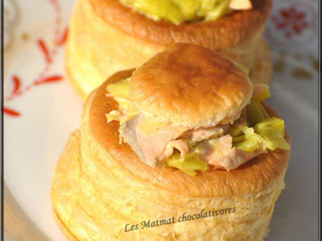 Les Meilleures Recettes de Vol au Vent et Poireaux