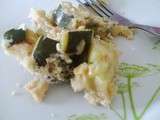 Crumble courgettes ravioles