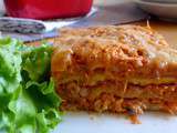 Lasagnes au thon, tomates et ricotta