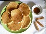 Pancakes aux flocons d'avoine et cannelle