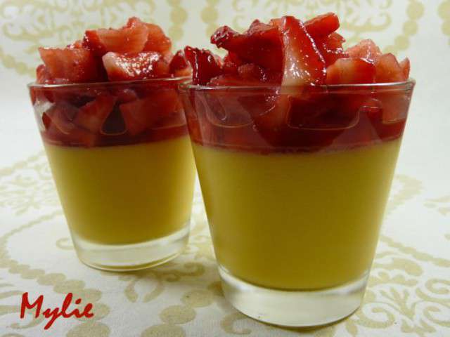 Recettes De Salade De Fraises Et Panna Cotta