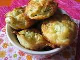 Petits cakes courgette et parmesan