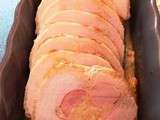 Rôti alsacien : un rôti de porc farci à la choucroute et aux saucisses
