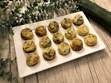 Bouchées de courgettes et mozzarella