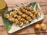 Brochettes de poulet à la bière et au miel