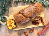 Cake au chorizo, tomates séchées et parmesan