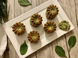 Cannelés chèvre épinards
