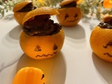 Clémentines d’Halloween à la mousse au chocolat