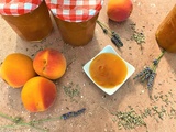 Confiture d’abricots à la lavande